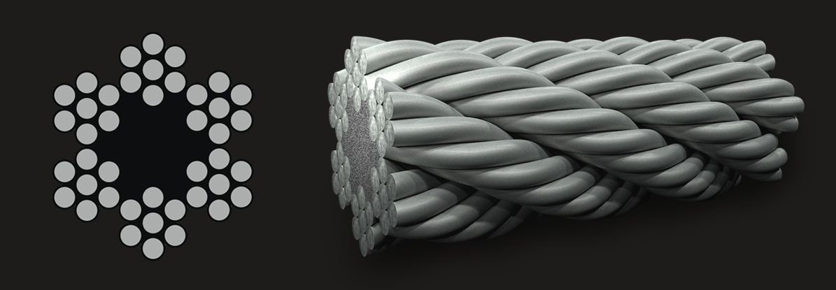 Gp Wire Rope 6x7 6x7 Galvanised Wire Rope - Astro Wire Rope